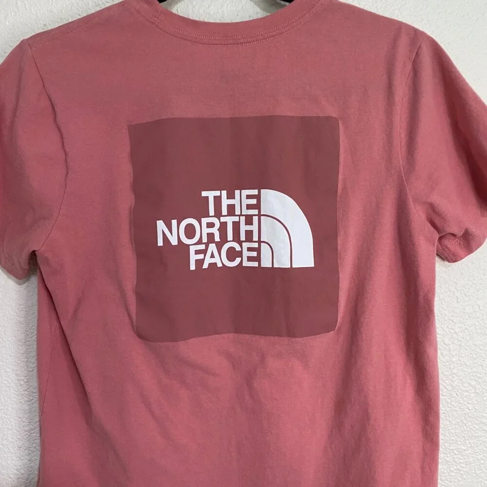 The North Face Women's Small Pink Never Stop Exploring Short Sleeve Tee - Picture 8 of 13